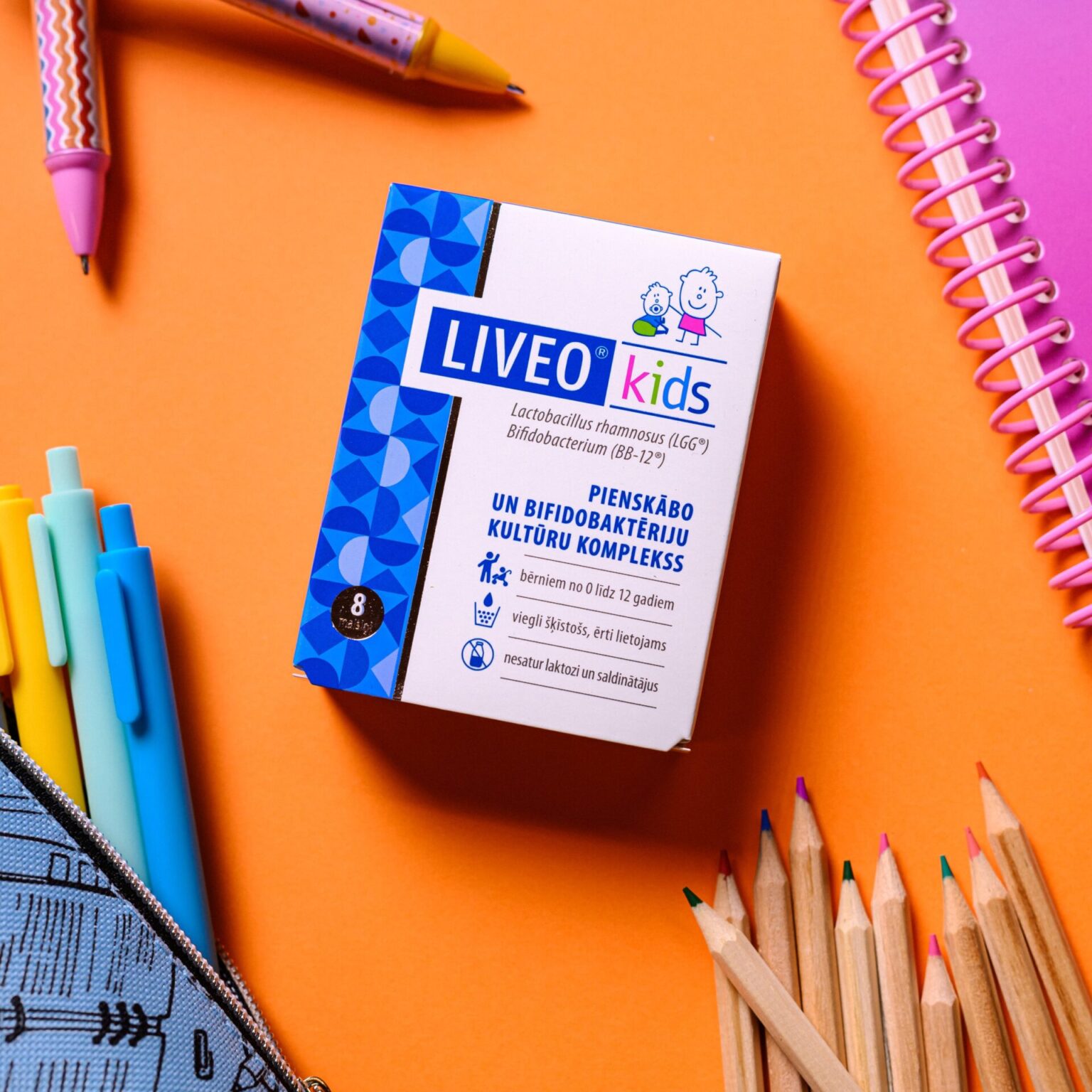 LIVEO kids pulverīši